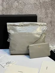 Сумка Chanel 22 серый