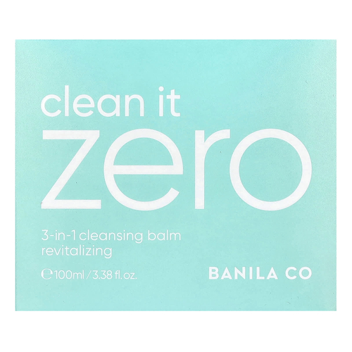 Banila Co, Clean It Zero, очищающий бальзам 3 в 1, восстанавливающий, 100 мл (3,38 жидк. унции)