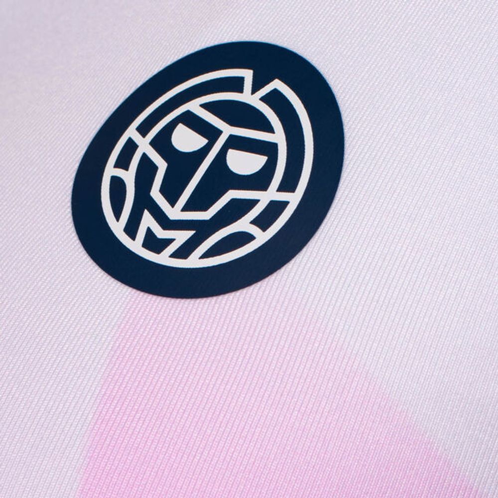 Футболка женская с длинным рукавом Kaleido и V-образным вырезом