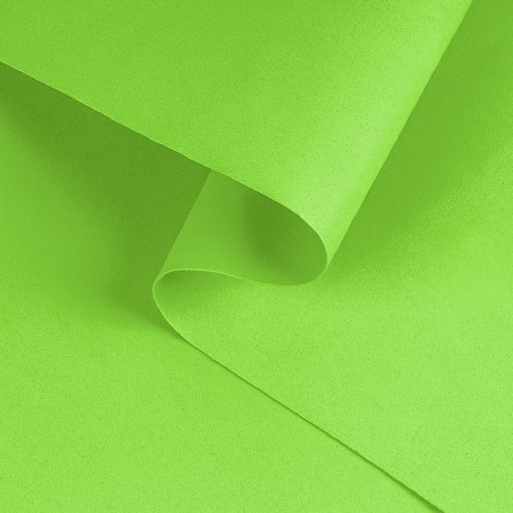 Фоамиран лист 60*70/10шт САЛАТОВЫЙ