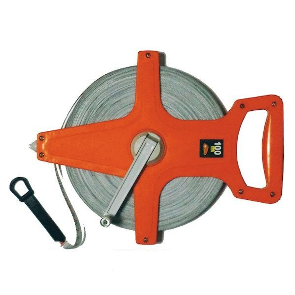 Лента мерная Hobbi геодезийная фибергл.50м