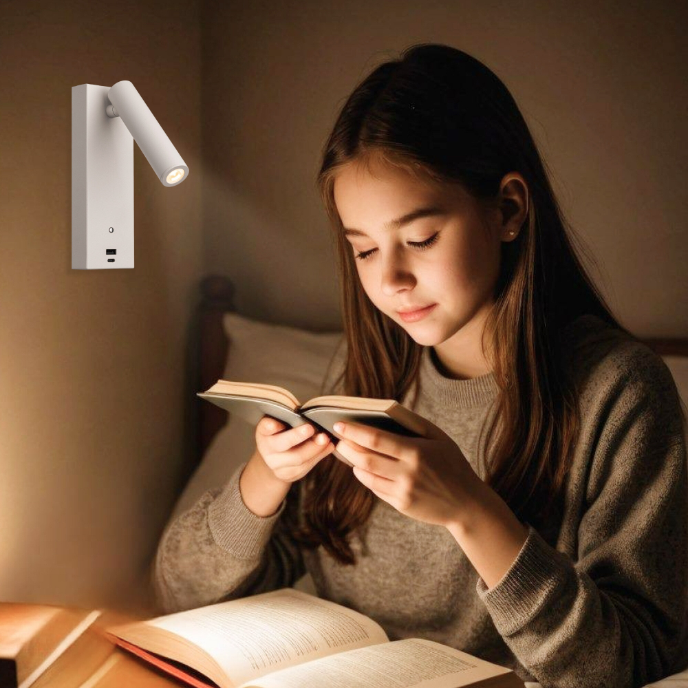 Citilux Декарт CL704430 LED USB Светильник с выключателем Белый