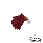 VIVIENNE WESTWOOD ПЕРЧАТКИ БЕЗ ПАЛЬЦЕВ КРАСНЫЕ