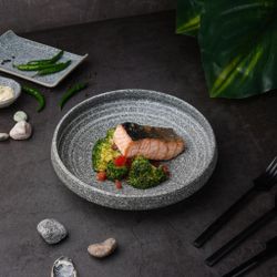 Салатник 830 мл d 23,3 см h5,5 см Stone Untouched Taiga P.L. Proff Cuisine [1]