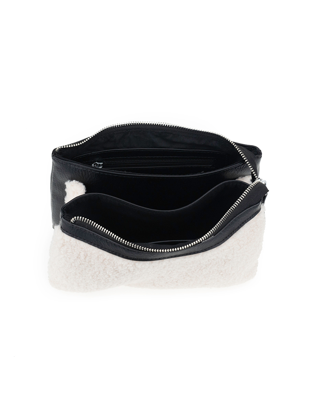 25056/30/10 Сумка жен., иск.кожа + иск. мех