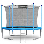 Батут Atlas Sport 312 см (внутренняя сетка и лестница)  Green