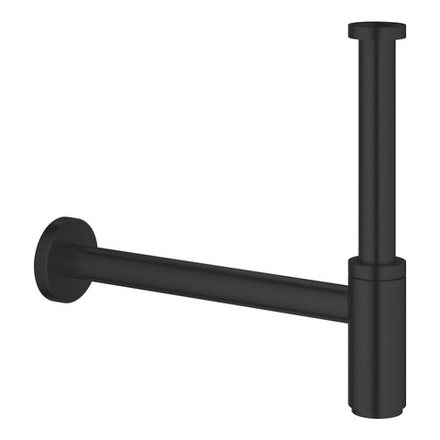 Сифон GROHE 1/4″, черный матовый (295032430)