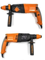 Перфоратор сетевой YAOTO BS 1050W, 26 мм, дрель-перфоратор 8 в 1, кейс, набор буров и зубил