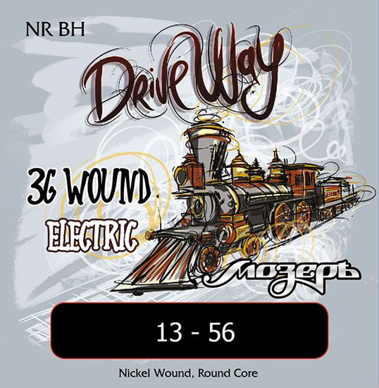 Струны для электрогитары 13-56 Мозеръ NR-BH