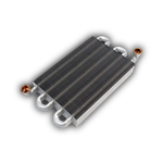 Теплообменник основной 24 кВт (225мм) Varme Light 12-24 кВт Immergas Eolo Mythos Federica Bugatti