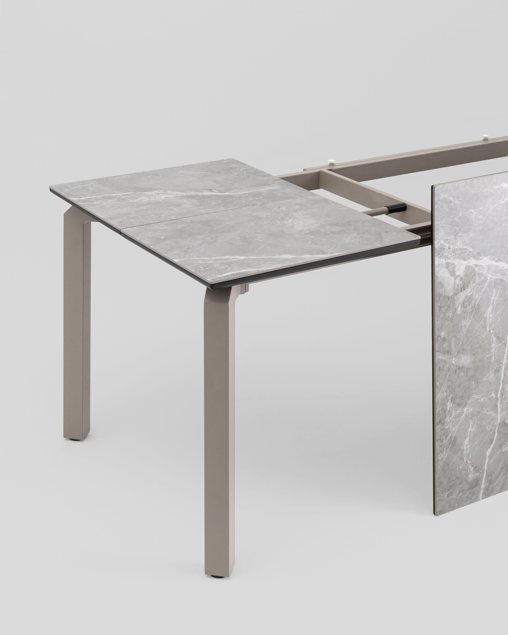 Стол обеденный Varden раскладной 180-240х90 см керамика серый