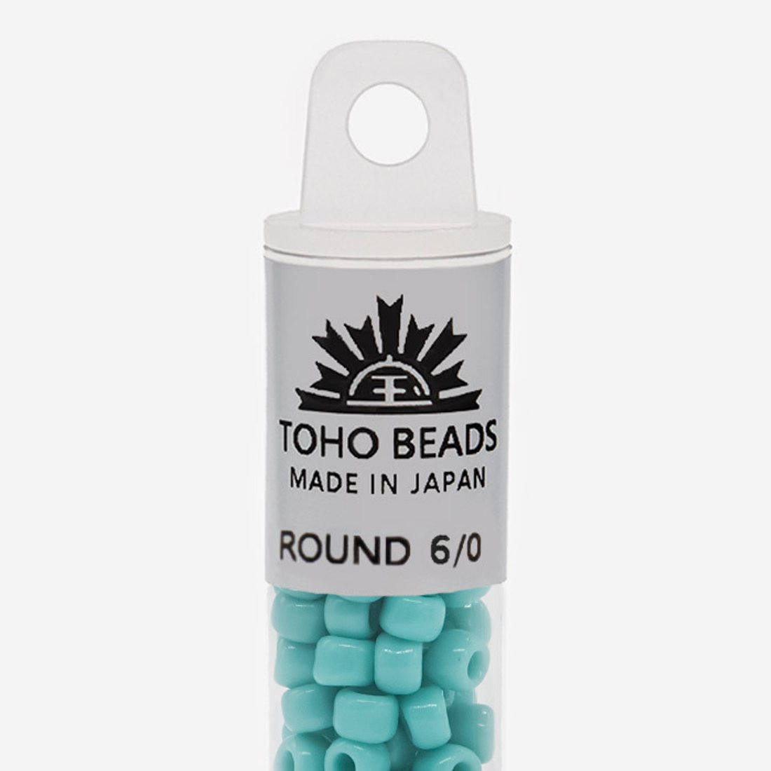 Японский бисер TOHO Round 6/0 (№55), непрозрачный глянцевый
