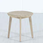 Столик деревянный кофейный Tagliamento Madrague, светлый тик