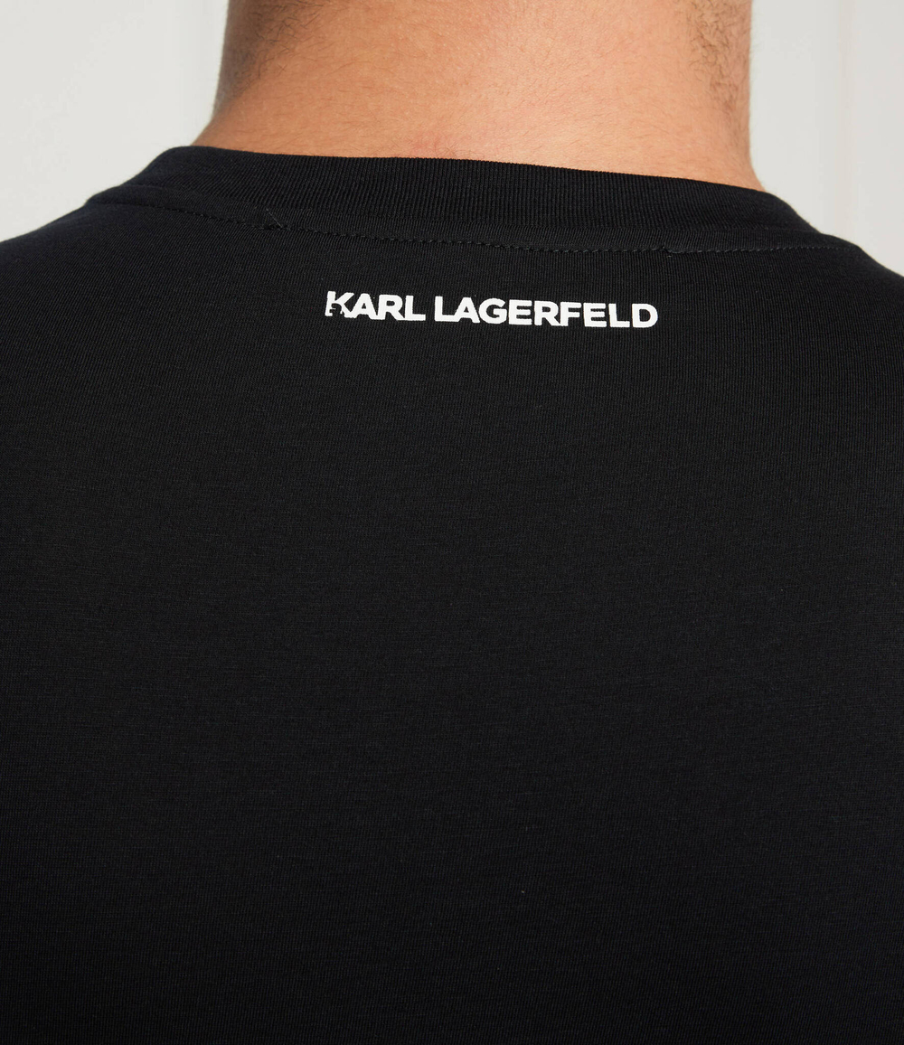 футболка Karl Lagerfeld - темно-синий(755071 500251)