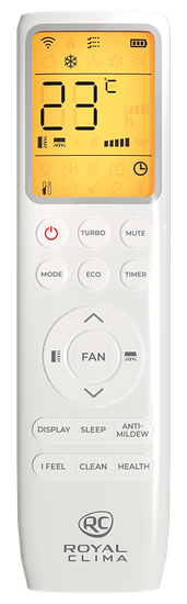 Инверторная сплит-система серии ROYAL SUPREMO BLANCO FULL DC EU Inverter RCI-RSB40HN (комплект)