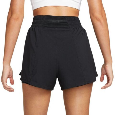 Женские Шорты теннисные Nike Dri-Fit One Shorts - black/reflective silver