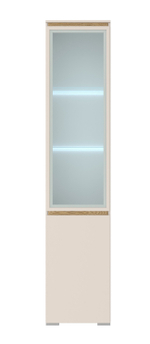 Пенал-витрина Гретта 1В1С