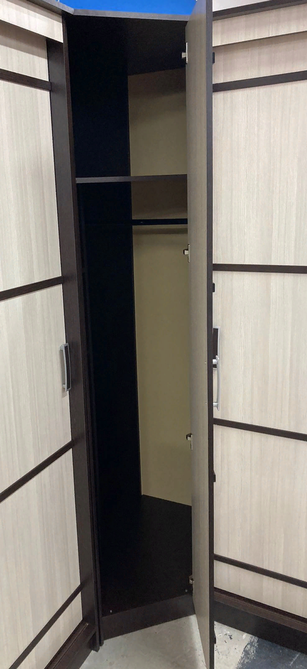 Шкаф угловой Сакура венге/лоредо