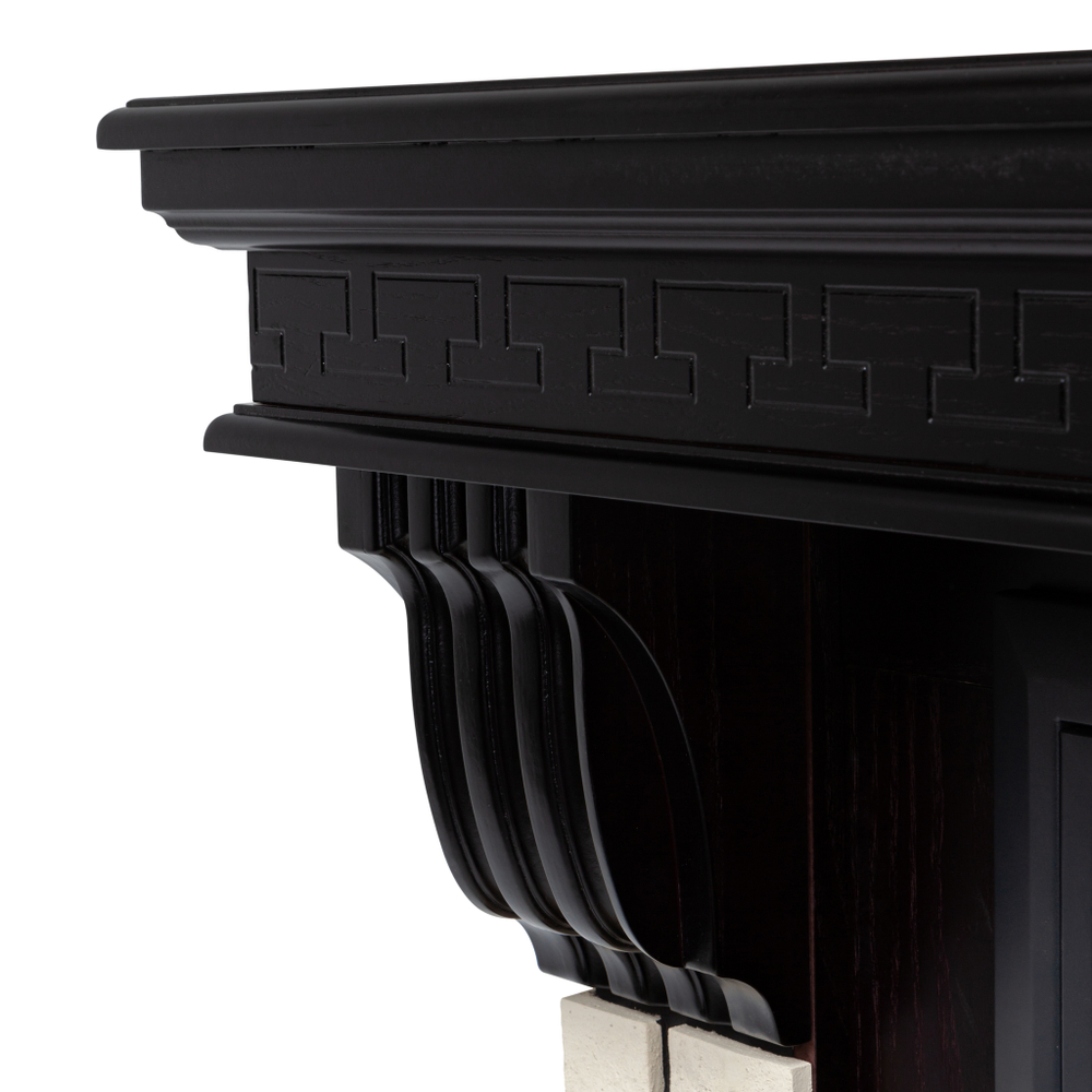 Каминокомплект Real Flame Stone STD AO с очагом Majestic Lux Brass