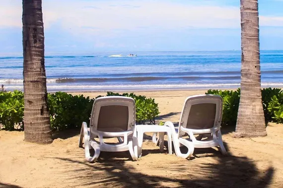 Шезлонг Alfa, белый, тортора