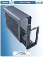 Внешний корпус для видеокарты Wikingoo WKG-Q6-330W EGPU. Thunderbolt 5.