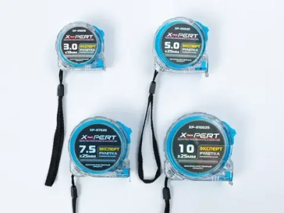 Измерительная рулетка Строительная 7.5м x 26мм