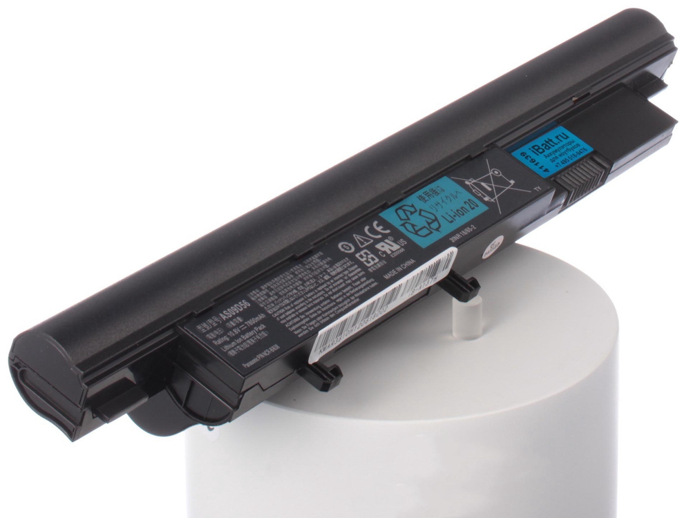 Аккумулятор iBatt 7800mAh, для Aspire 5810T 3750G 5538G 4810T 3810T 3410 4810TG 3810TG 3750 TravelMate 8371 3810TZ 3750Z 4410