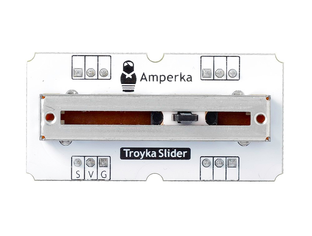 Ползунковый потенциометр (Troyka-модуль)