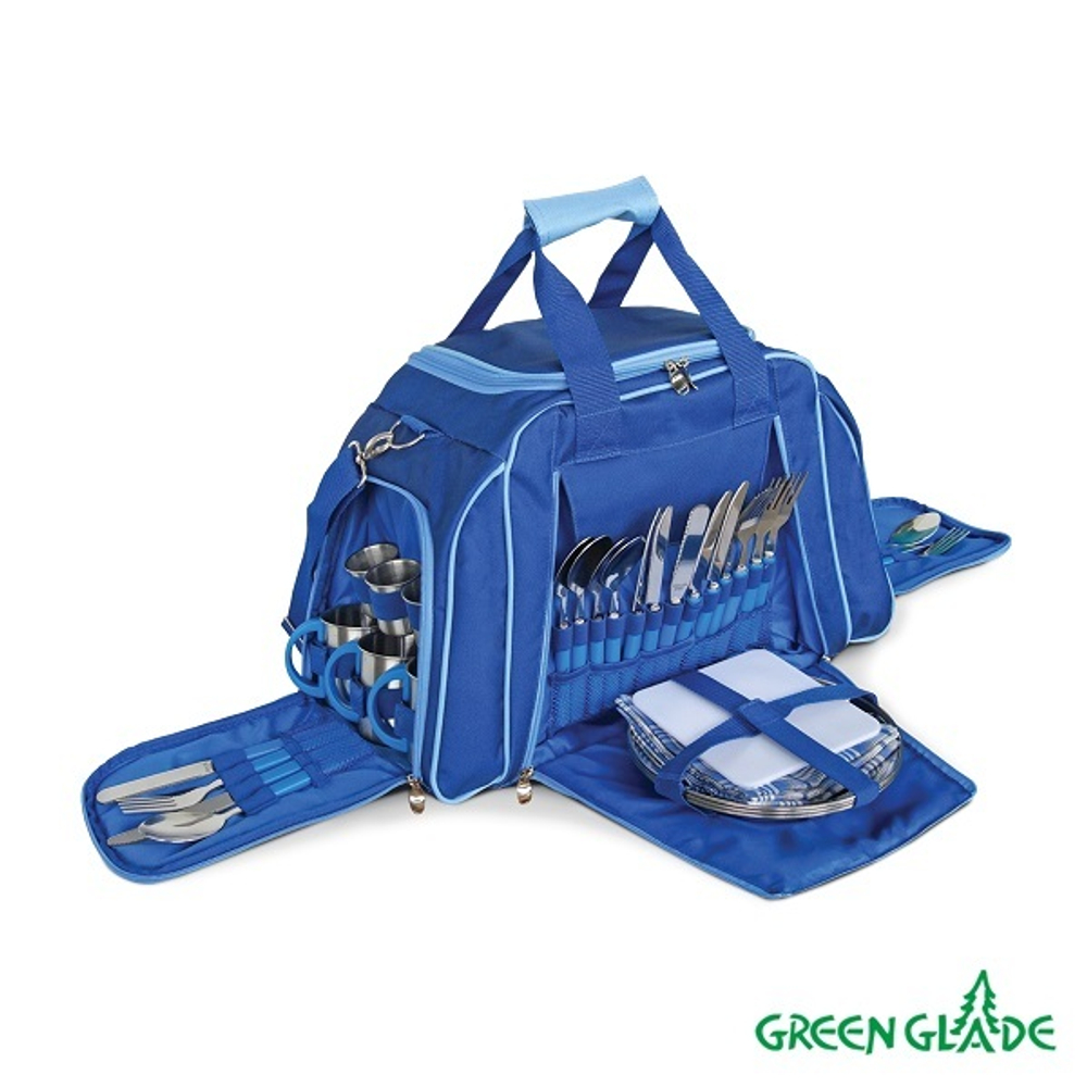 Набор для пикника Green Glade Т3655 25л / 40 предметов