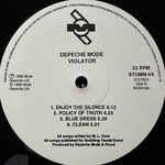 Depeche Mode ‎– Violator (Швеция 1990г.)
