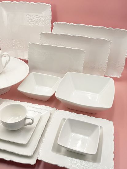 Блюдо круглое на ножке 30,5х9,5 см. "Орнамент"