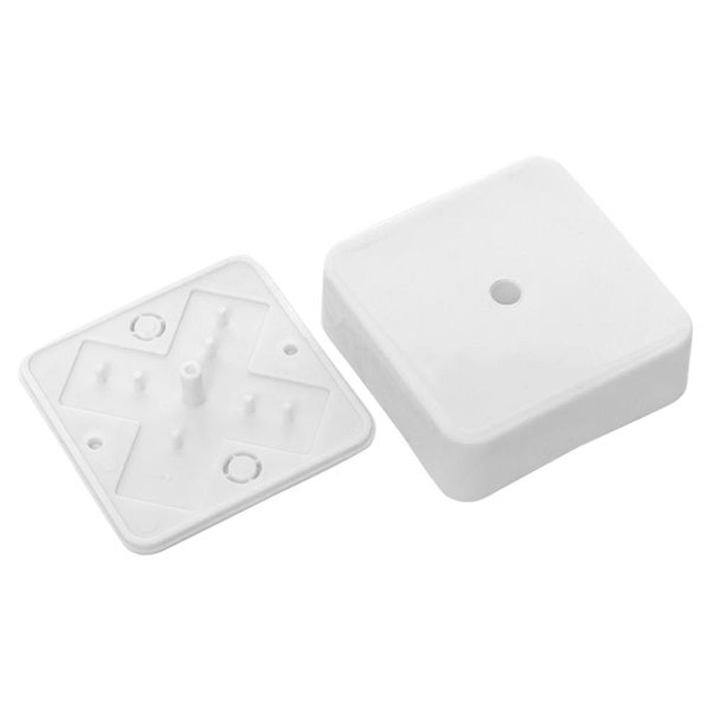 Коробка разветвительная KMP-030-030 наружная (75x75x26) белая EKF PROxima (52.00 шт.)