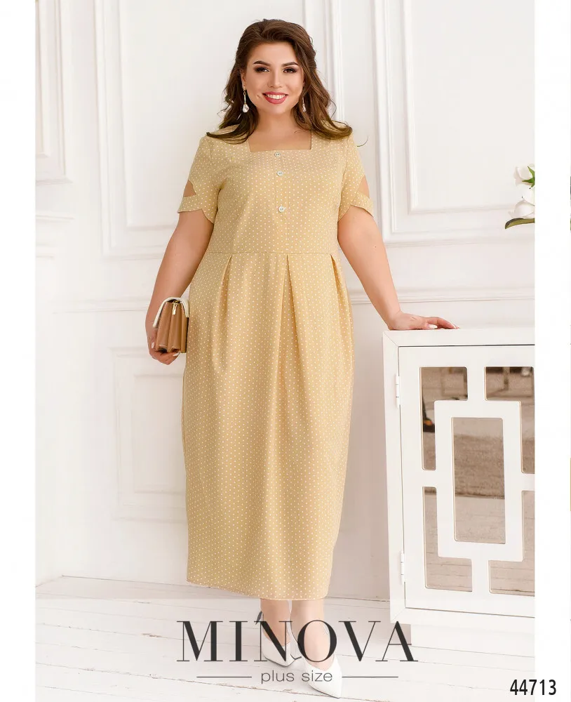 Платье 8-288-бежевый Minova