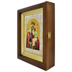 "Избавительница от бед страждущих"Икона Божией Матери, писанная в монастыре.