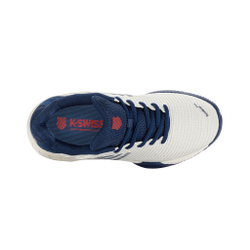 Детские теннисные кроссовки K-Swiss Hypercourt Express 2 Kids - White, Dark Blue