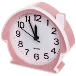 Будильник «Темари» домик розовый 14*15,5*4,5см G58
