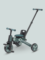 Трехколесный велосипед Micro с родительской ручкой, синий