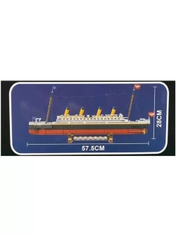 Конструктор большой корабль Титаник 1507 деталей