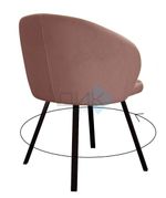 Стул DikLine 258 поворотный опоры чёрные