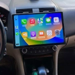 Магнитола в рамку 9" или 10" с экраном 13" QLED+2K - Carmedia KP-13-464-S10 на Android 12, ТОП процессор, 4G SIM-слот, CarPlay, 4+64ГБ