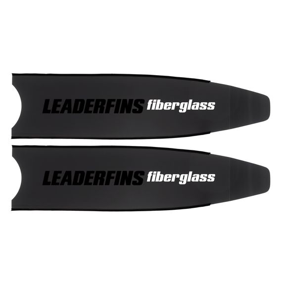 Лопасти Leaderfins Abyss Pro стеклотекстолитовые с наклейкой 20° черная отбортовка
