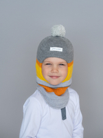 Шлем зимний вязаный (Цитрус) ГУФ