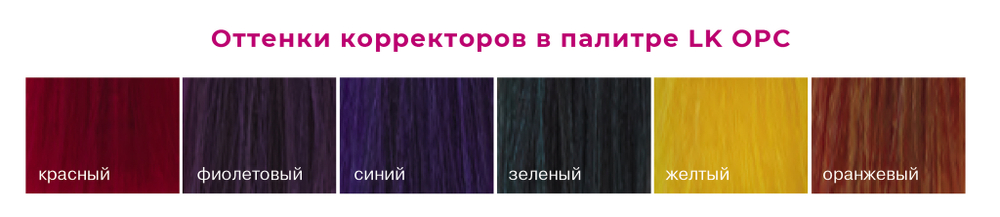 Перманентный краситель для волос "LK Oil Protection Complex" (100мл)