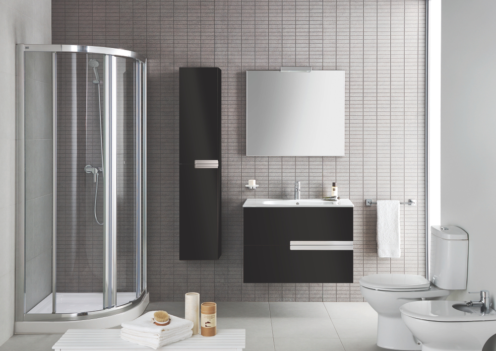 Шкаф-колонна Roca Victoria Nord Black Edition ZRU9000095