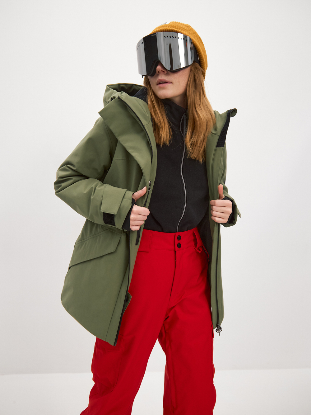 Куртка - парка утепленная (Хаки)