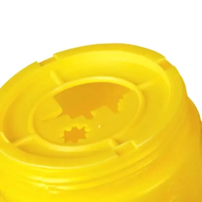 Контейнер для утилизации игл Олданс класс Б 0,5 л желтый одноразовый с иглоотсекателем