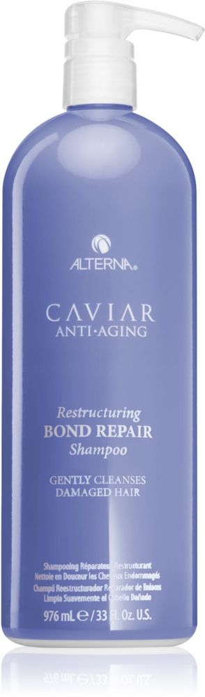 Alterna Caviar Anti-Aging Restructuring Bond Repair - восстанавливающий шампунь для ослабленных волос /   976  ml  / GTIN 873509027416