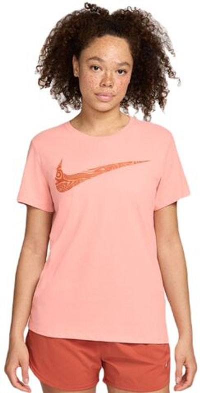 Женская теннисная футболка Nike Slam Dri-Fit Swoosh Top - Pink