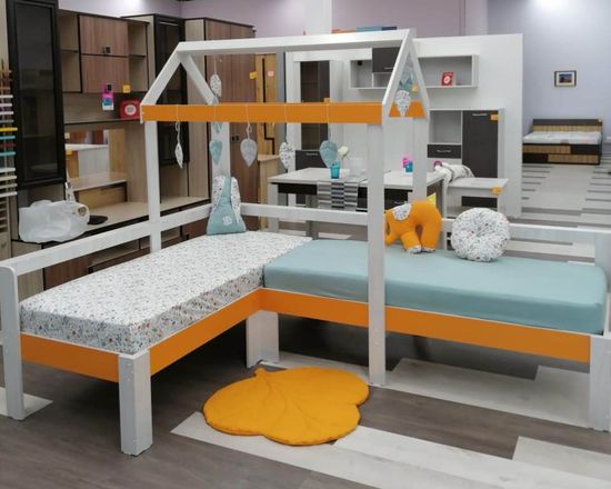 белый / оранж