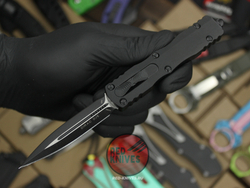 Нож Microtech DIRAC® D/E BLACK TACTICAL STD (225-1T)